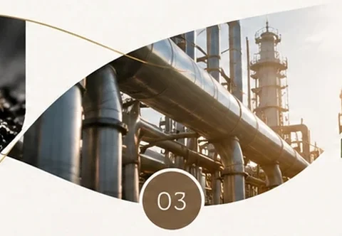 Process plant with steel pipework